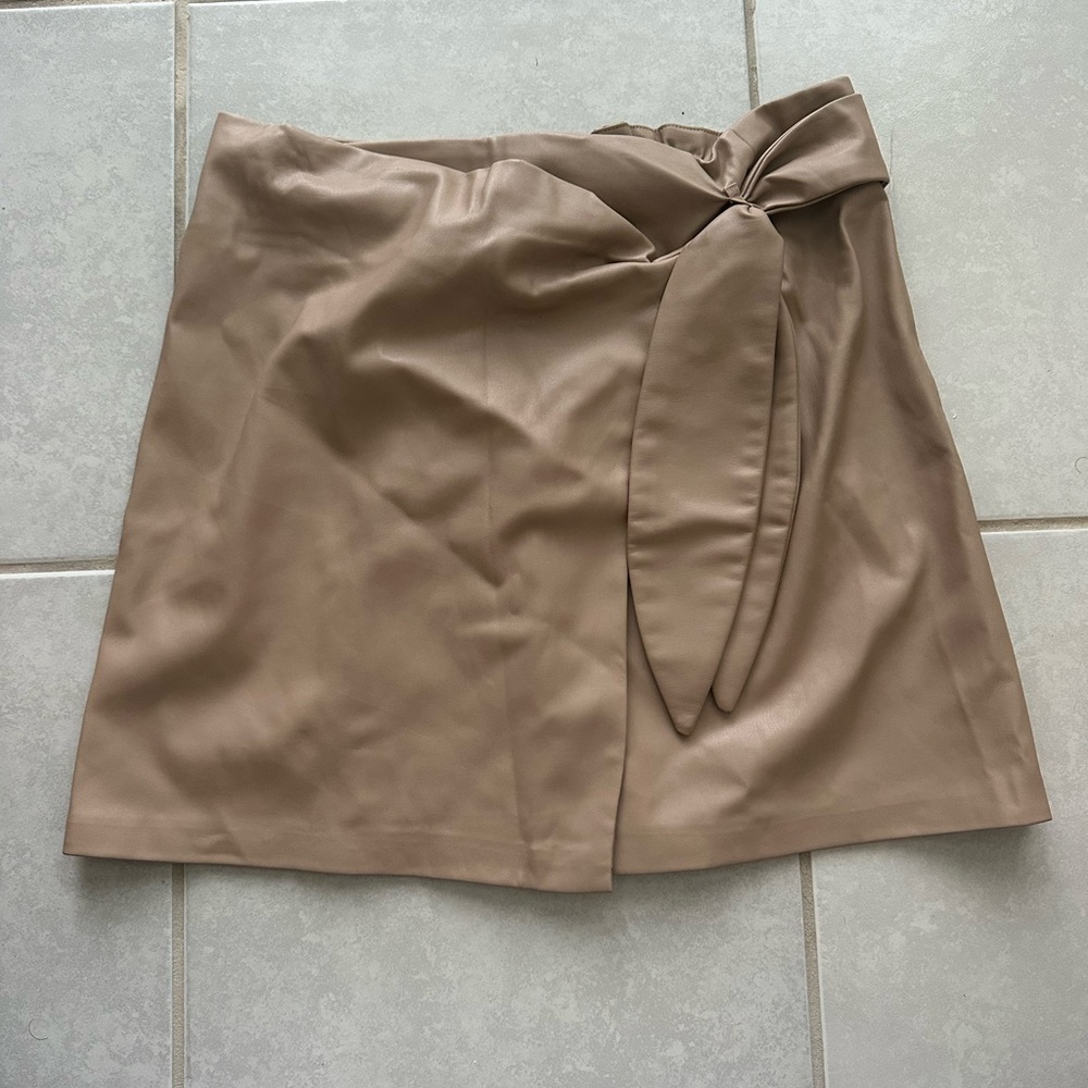Jason Wu Tan Mini Skirt